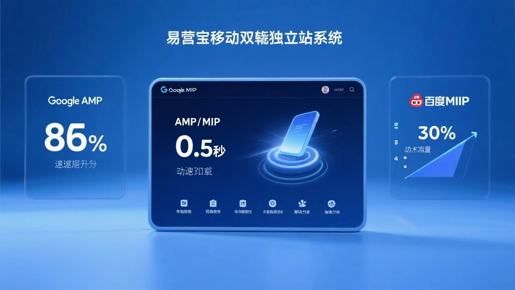 易营宝AMP/MIP移动端智能建站
