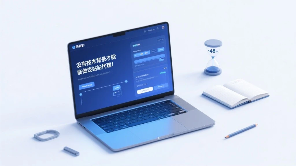 没有技术背景也能做建站代理？易营宝AI系统帮你轻松入门