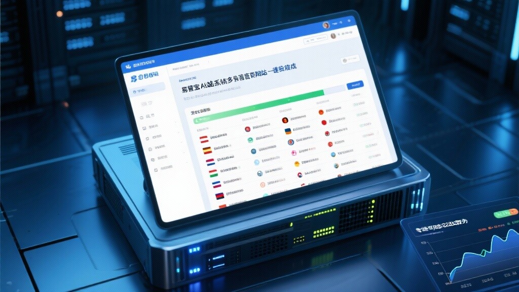 이잉보 AI 웹사이트 시스템 신기능: 다국어 웹사이트 원클릭 생성!