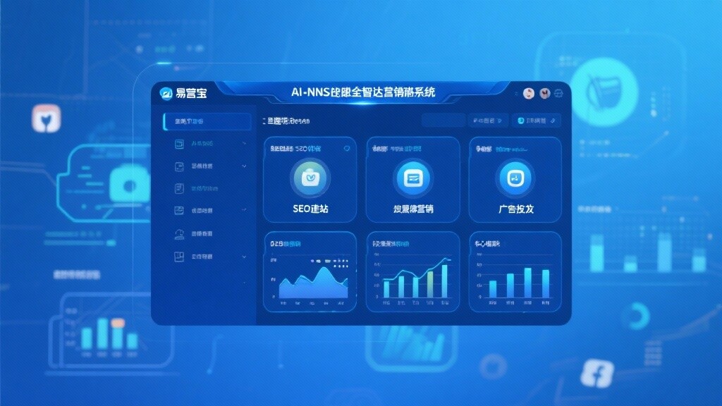 易营宝AI+SNS社媒全智达营销系统操作演示