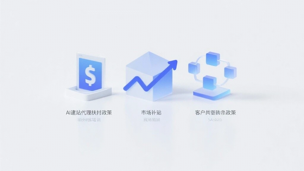 AI建站代理扶持政策大放送，国内互联网公司的福音！
