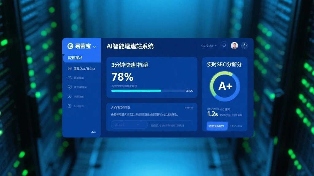 易营宝AI智能建站系统：3分钟打造专业外贸独立站！