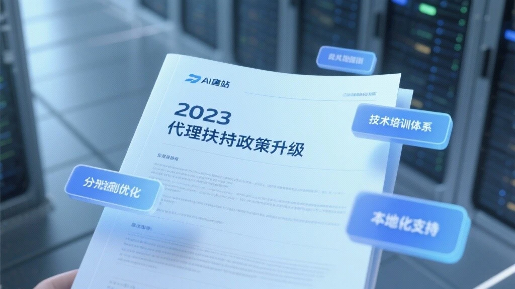 AI建站代理扶持政策重磅升级，技术评估人员速来围观！