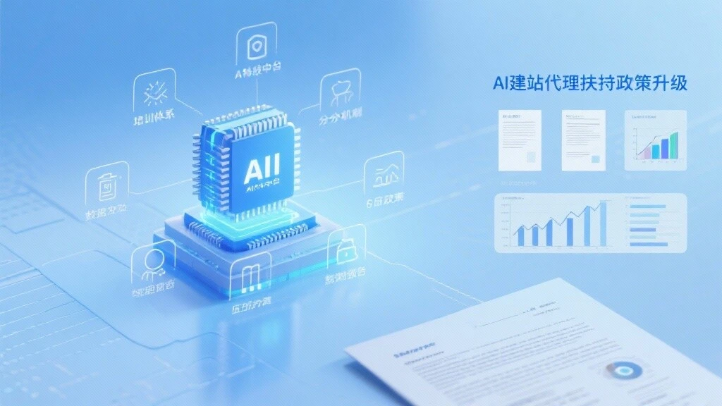 AI建站代理扶持政策重磅升级，技术评估人员速来围观！