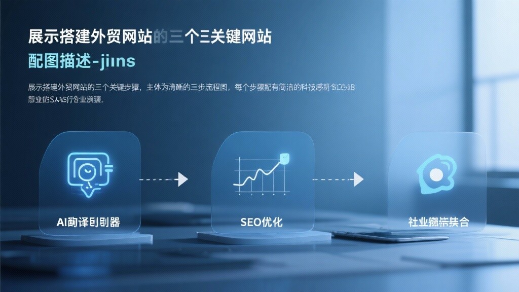 快速搭建外贸网站：三步搞定