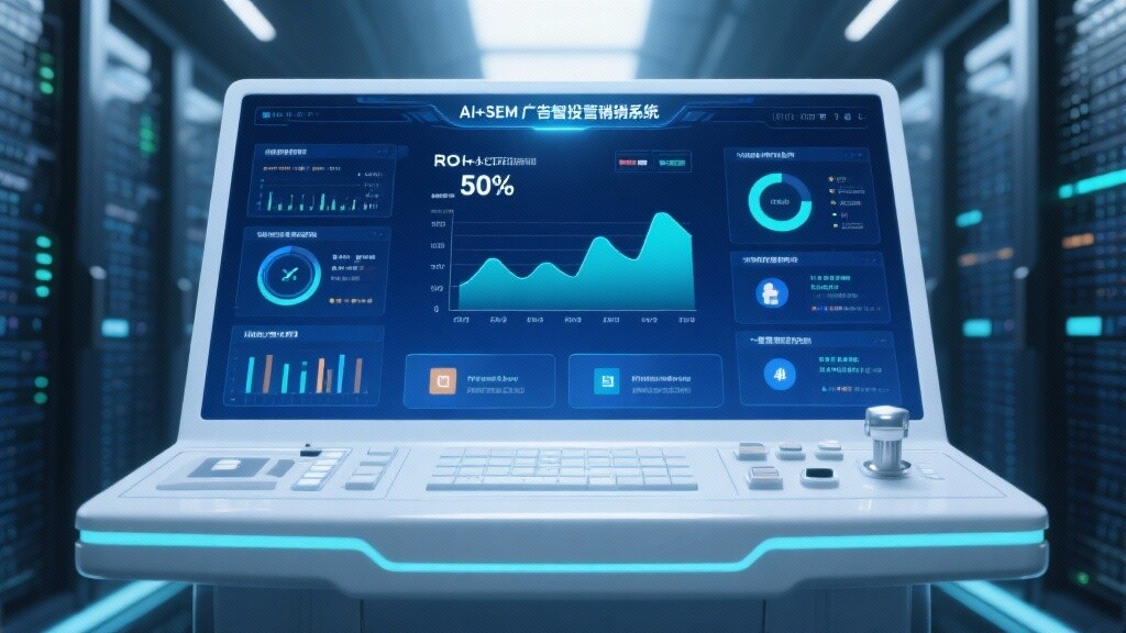 AI+SEM广告智投营销系统，ROI提升50%！