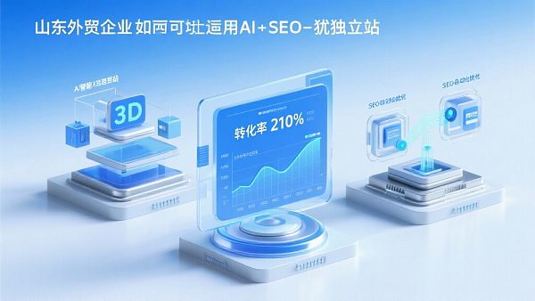 山东外贸独立站如何利用AI+SEO双引擎优化? 山东外贸独立站如何利用AI+SEO双引擎优化?