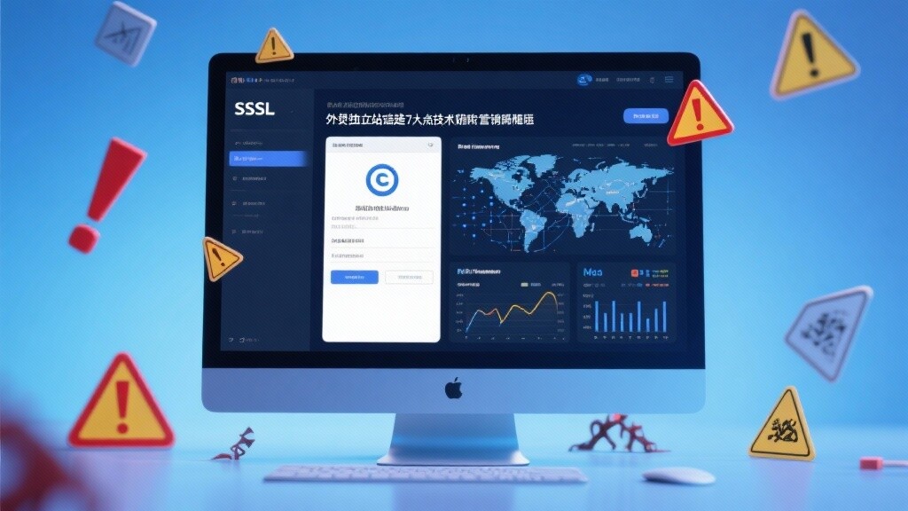 外贸独立站建站7大坑，90%的人都踩过！