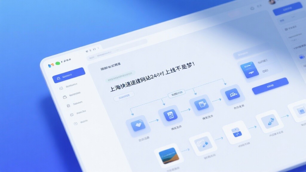 上海快速搭建网站，24小时上线不是梦！