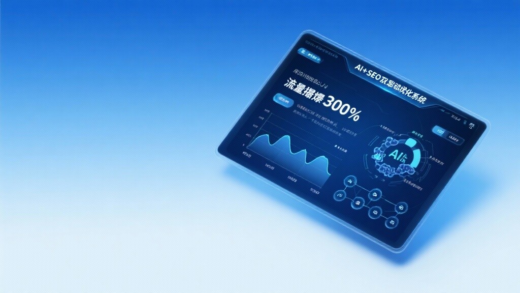 AI+SEO双引擎优化系统，流量暴涨300%！