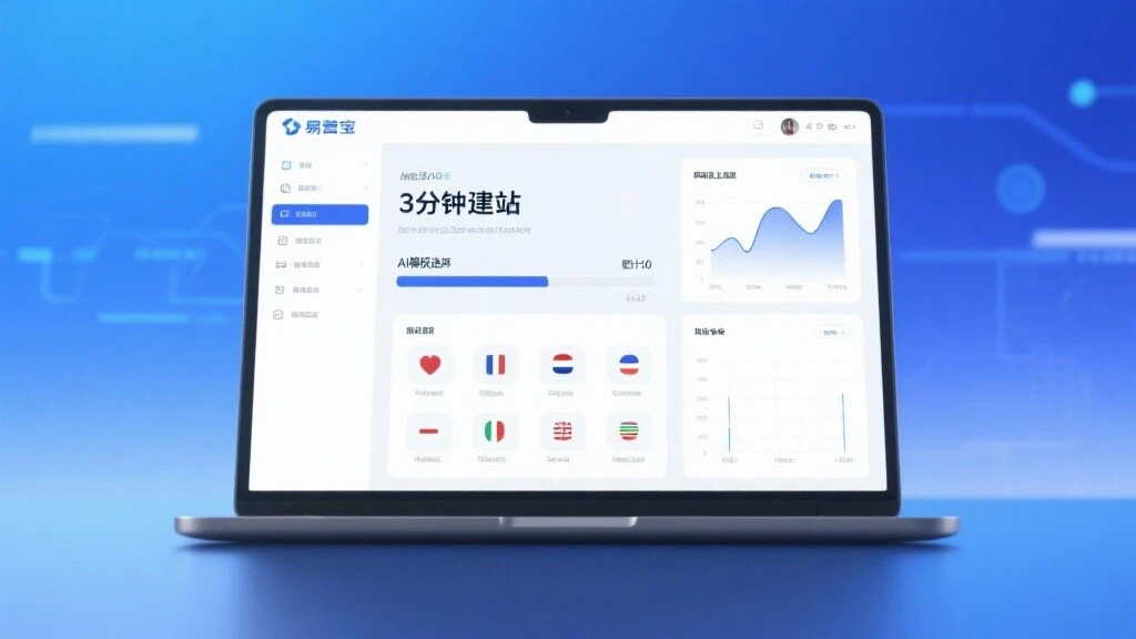 易营宝AI智能建站系统：3分钟打造专业网站！