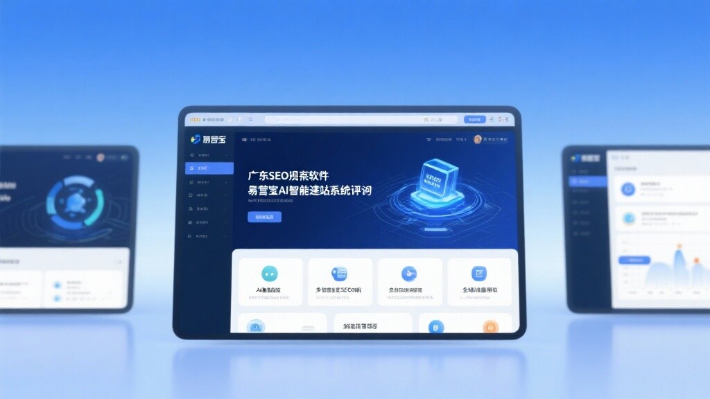 广东SEO优化软件：易营宝AI智能建站系统评测