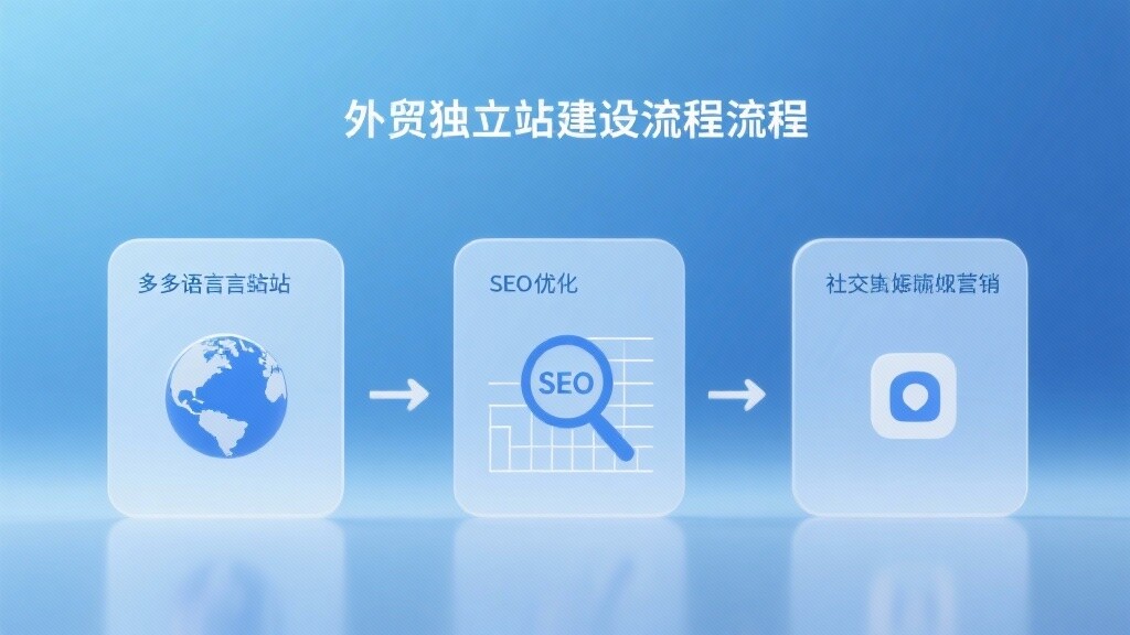 如何快速搭建SEO优化的外贸独立站？3步搞定！