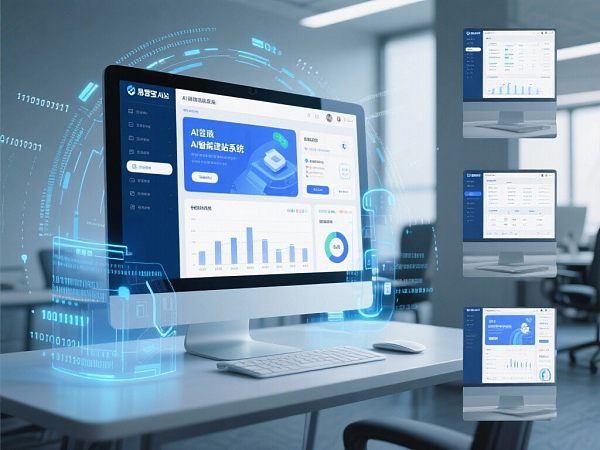 易营宝AI智能建站系统：AI 驱动，您的品牌官网增长加速器