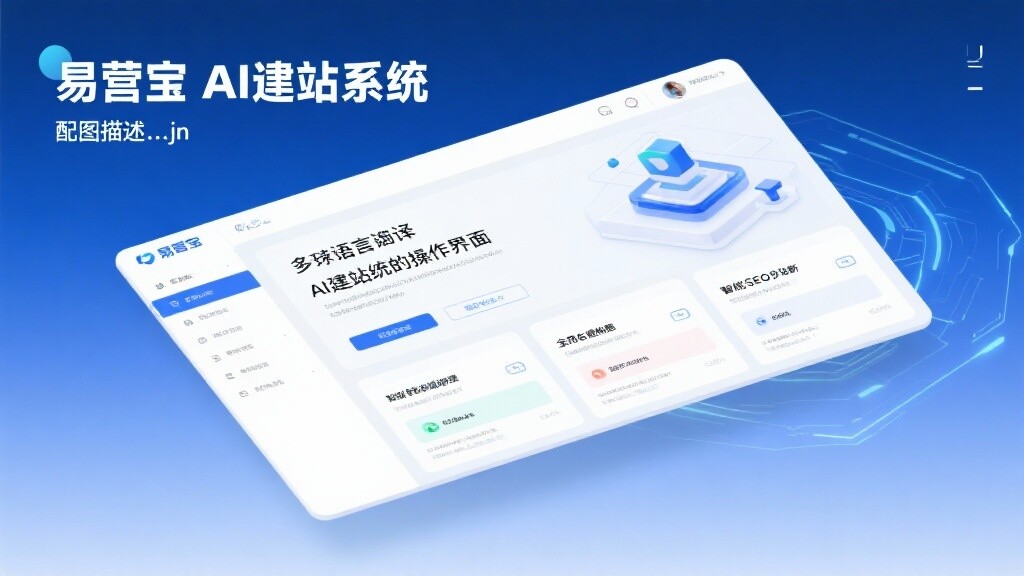广州快速搭建网站：易营宝AI建站系统实操指南