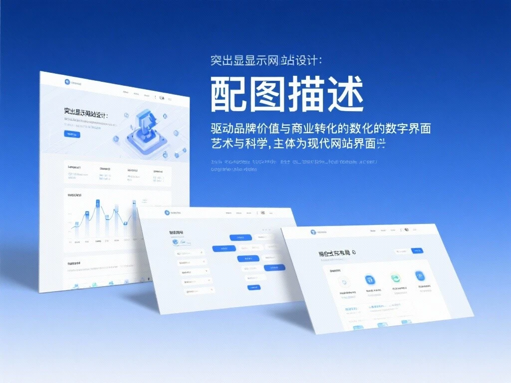 网站设计：驱动品牌价值与商业转化的数字界面艺术与科学