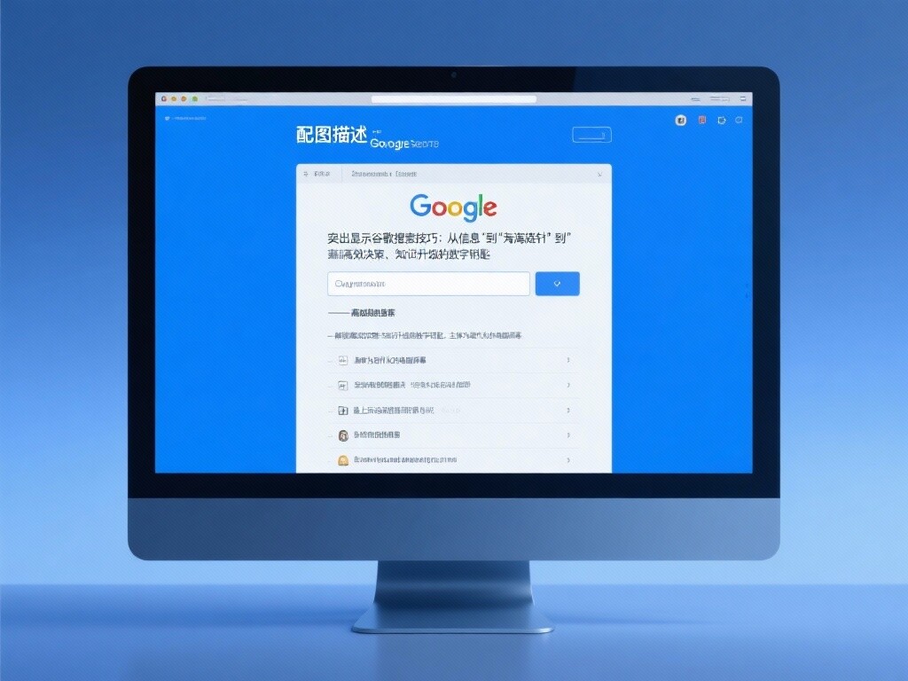 谷歌搜索技巧：从信息“大海捞针”到“精准定位”——解锁高效决策与知识升级的数字钥匙