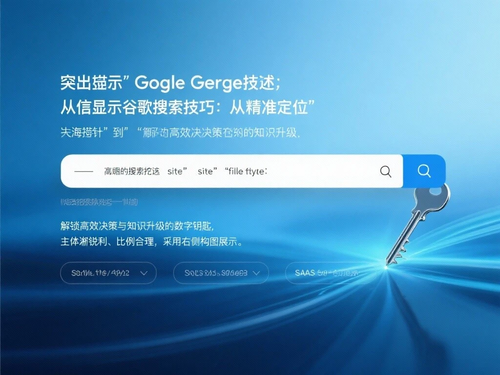谷歌搜索技巧：从信息“大海捞针”到“精准定位”——解锁高效决策与知识升级的数字钥匙