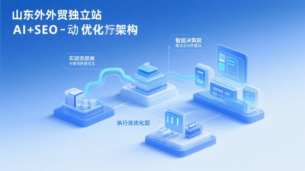 山东外贸独立站如何用AI+SEO双引擎优化？