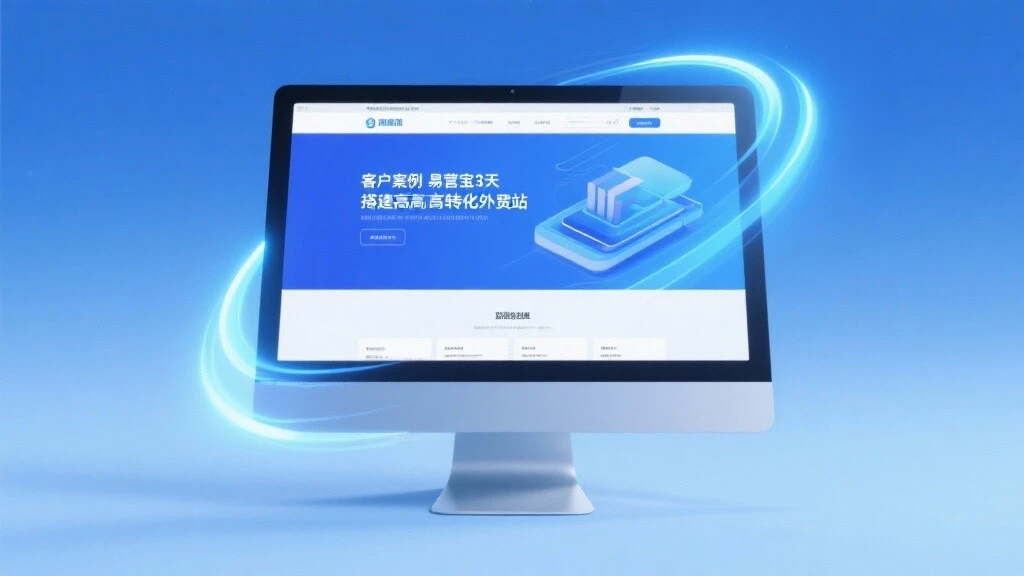客户案例：如何用易营宝3天搭建高转化外贸站？