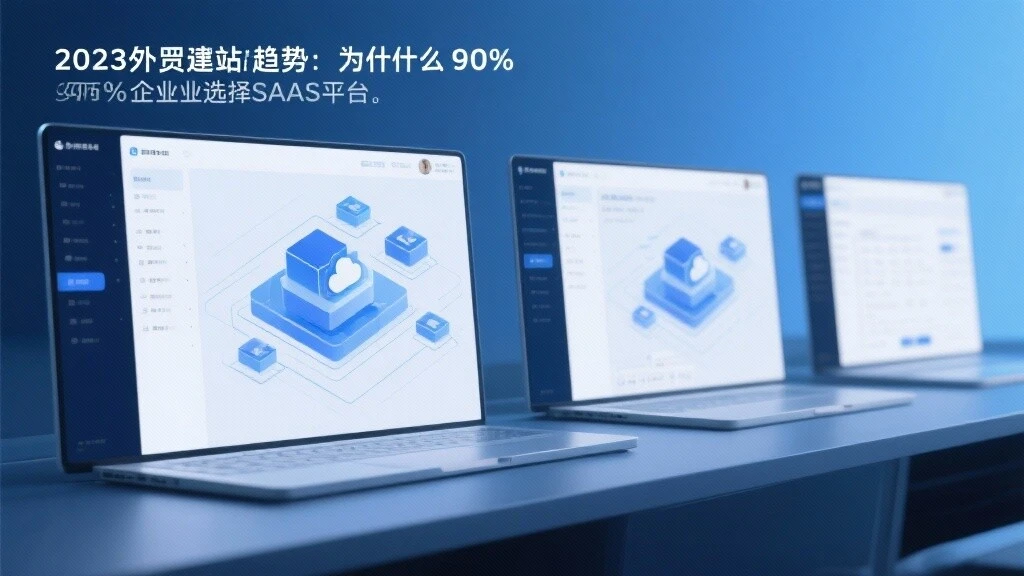 2023外贸建站趋势：为什么90%企业选择SAAS平台？