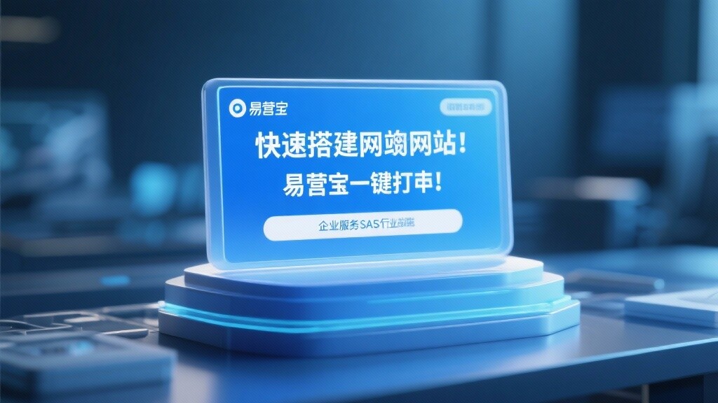 快速搭建外贸网站？易营宝一键搞定！