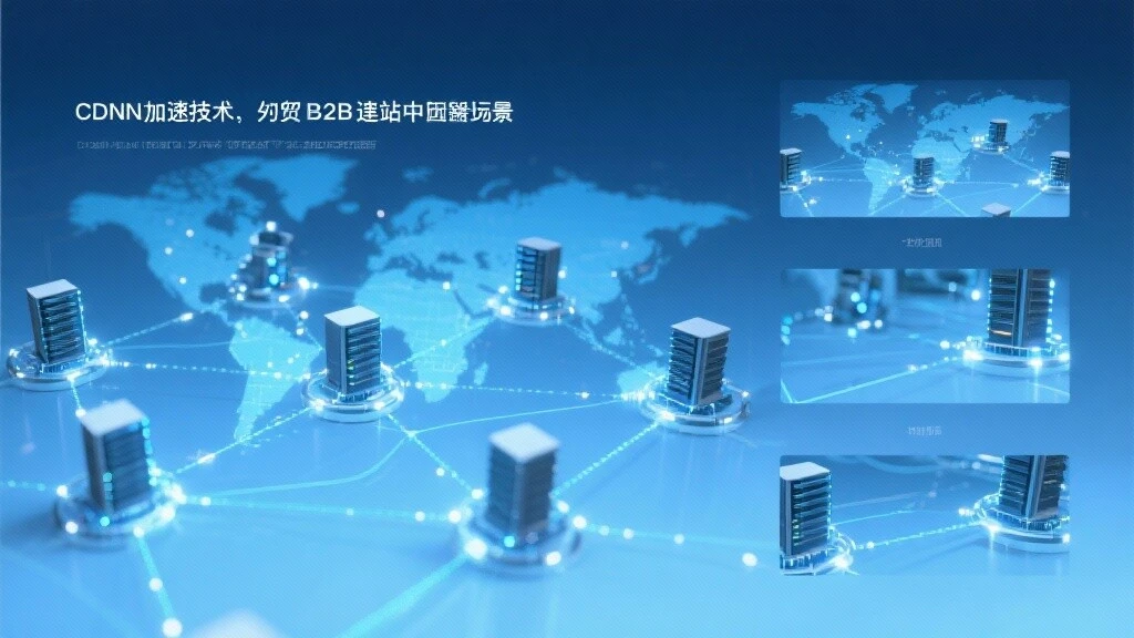 全球CDN加速如何助力外贸B2B建站？