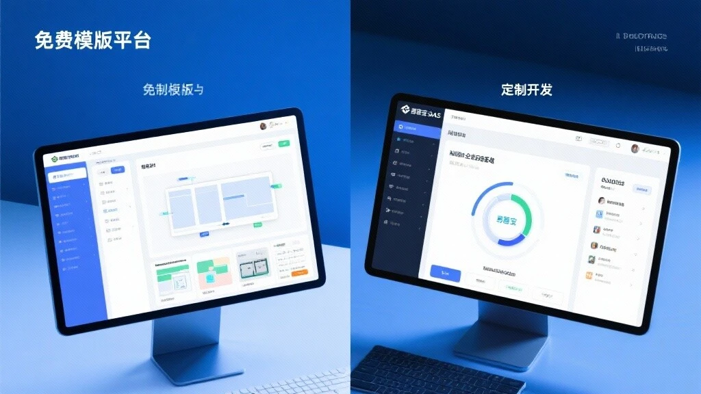 免费模版平台VS定制开发：哪种官网建设系统更适合你？
