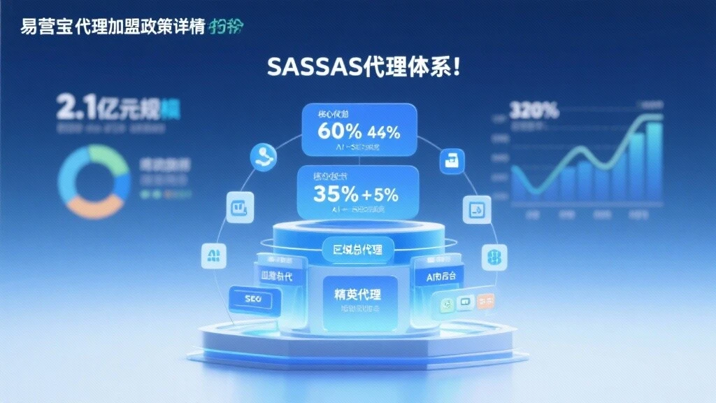 易营宝代理加盟政策详解，抢占SaaS代理先机！