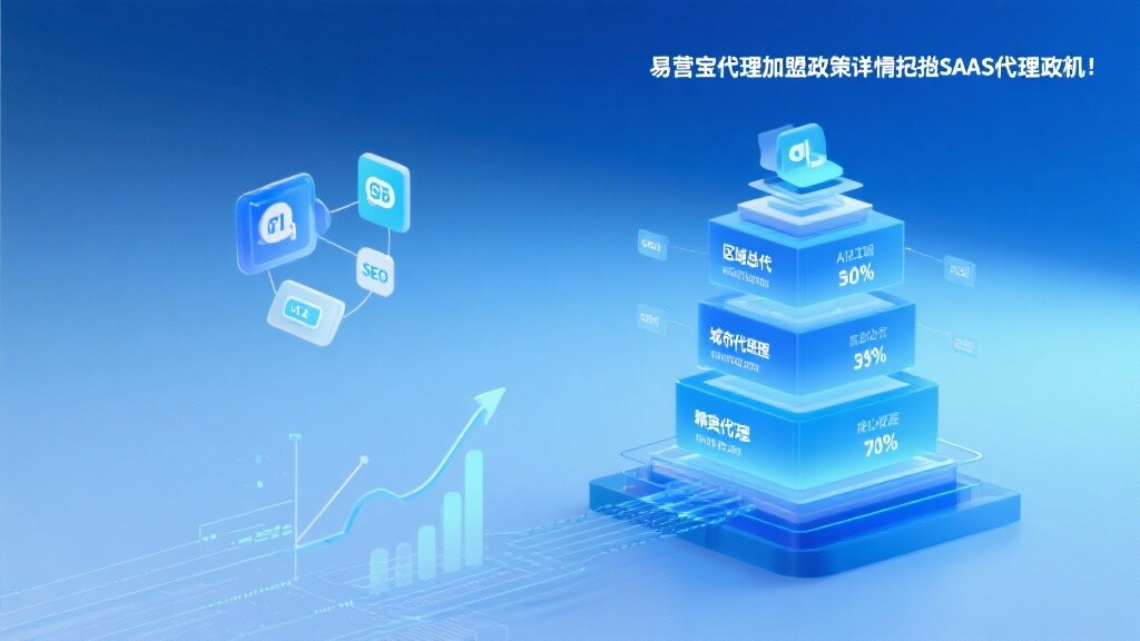 易营宝代理加盟政策详解，抢占SaaS代理先机！