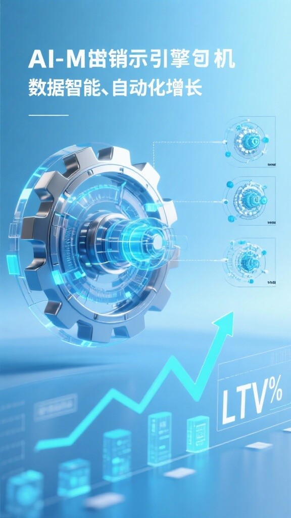 AI 营销引擎：驾驭数据智能，实现客户生命周期价值（LTV）最大化的全自动化增长飞轮