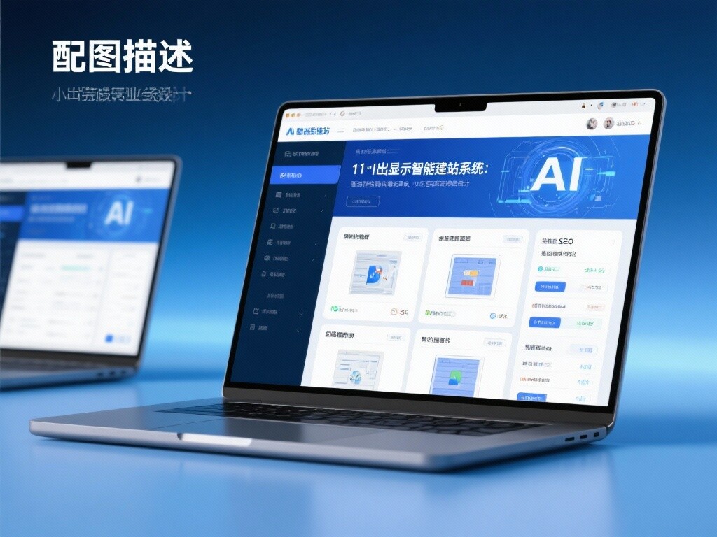 智能建站系统：AI 驱动的网站增长革命，1 小时完成专业级设计，内置 SEO 架构直击 Google 首页
