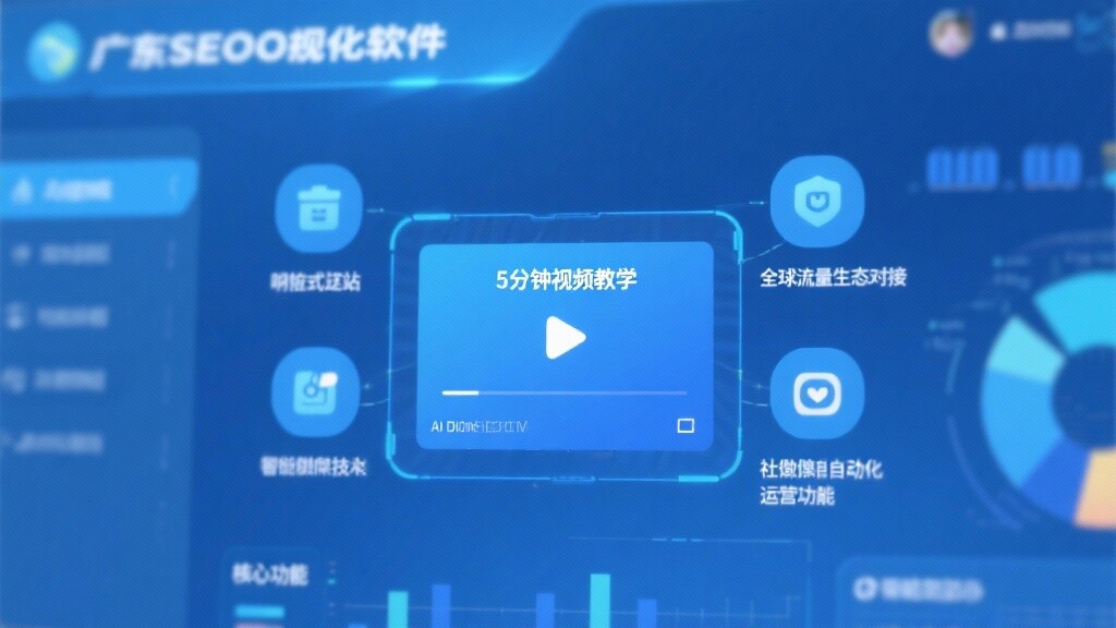 视频教学：5分钟上手广东SEO优化软件核心功能