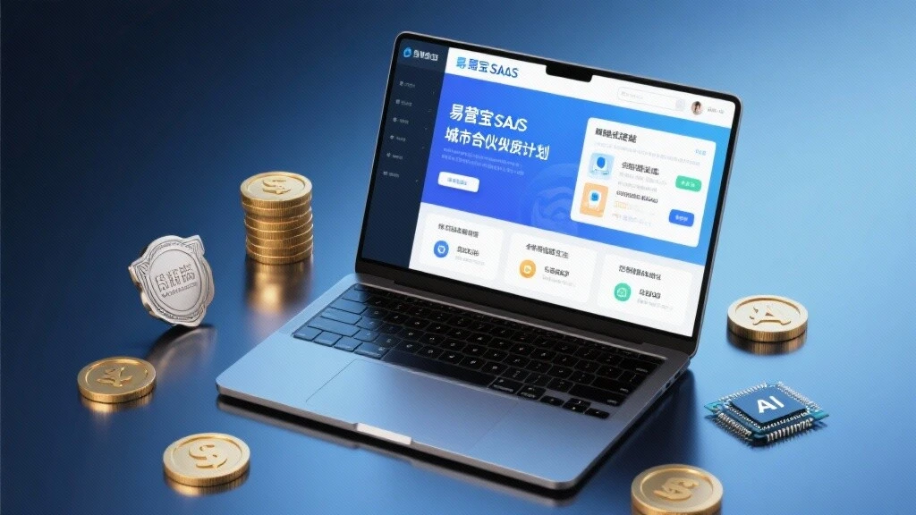 易营宝城市合伙人计划：零门槛掘金SaaS代理蓝海