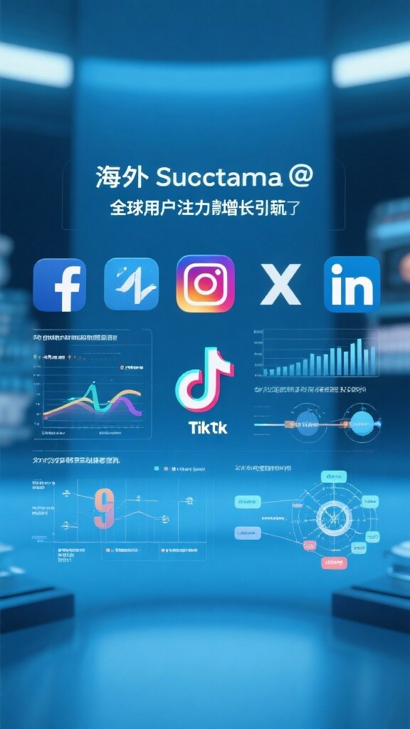 海外社交媒体：抢占全球用户注意力的高效增长引擎，以平台算法、跨文化洞察和数据科学构建国际品牌影响力