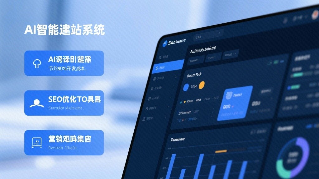 AI智能建站系统如何帮你节省80%开发成本？