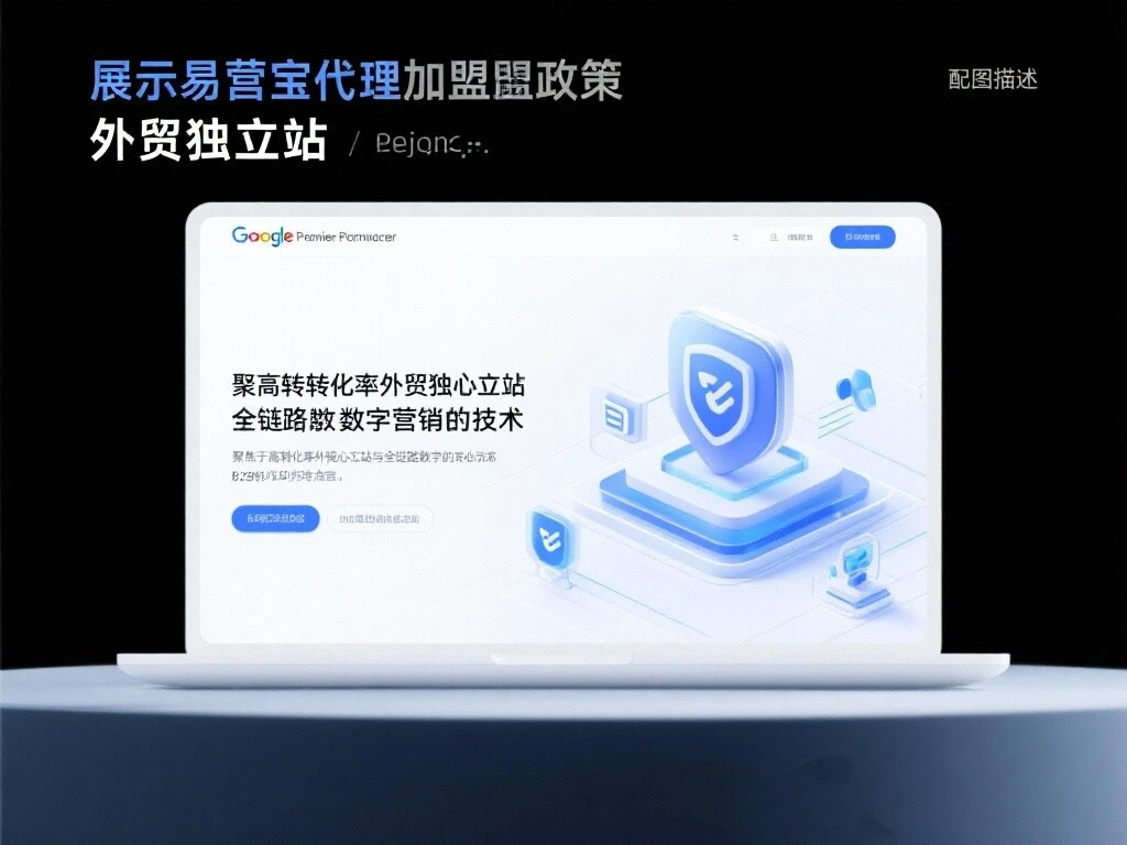 易营宝代理加盟政策：以外贸独立站为核心，整合 Google Premier Partner 级全链路营销技术，开启您的 10 倍增长事业！