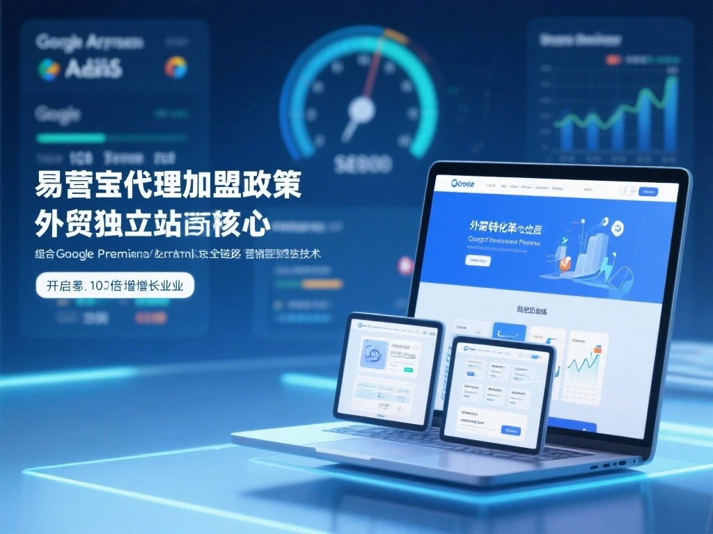 易营宝代理加盟政策：以外贸独立站为核心，整合 Google Premier Partner 级全链路营销技术，开启您的 10 倍增长事业！
