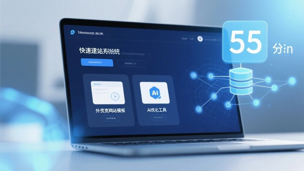 快速建站系统实测：1小时完成外贸网站搭建！