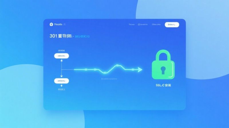外贸响应式网站建设+301重定向设置，SEO如何串联？