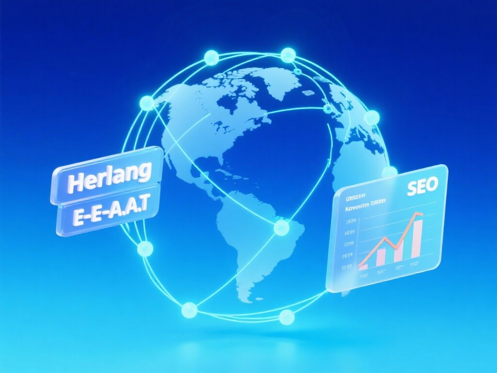 外贸网站SEO 终极战略：深度解析 Hreflang、国际化关键词与全球 E-E-A-T 权威度，实现 B2B/B2C 跨境询盘 300% 增长！
