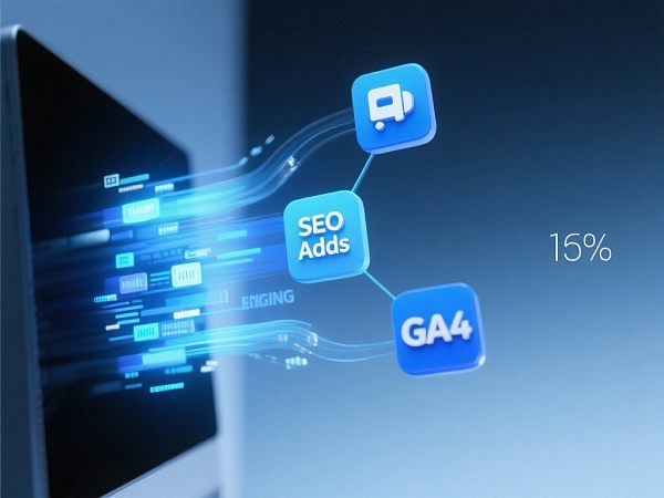谷歌营销 全景战略：驾驭 SEO、Ads 与 GA4 三大引擎，实现全球市场流量垄断与转化爆发式增长！