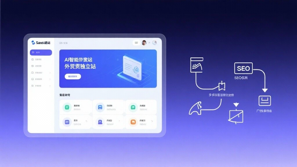 SaaS代理如何搭配外贸独立站与AI智能建站系统？