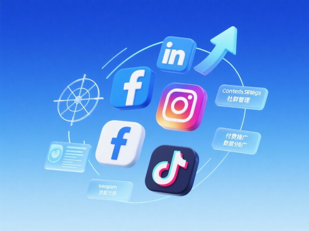 社媒营销 终极战略：外贸企业如何通过 SMM 实现品牌权威渗透、精准获客与 SEO 协同增长！