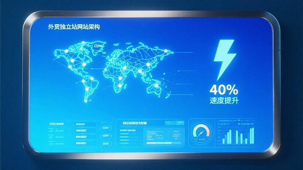 外贸独立站如何通过全球CDN加速提升询盘质量？