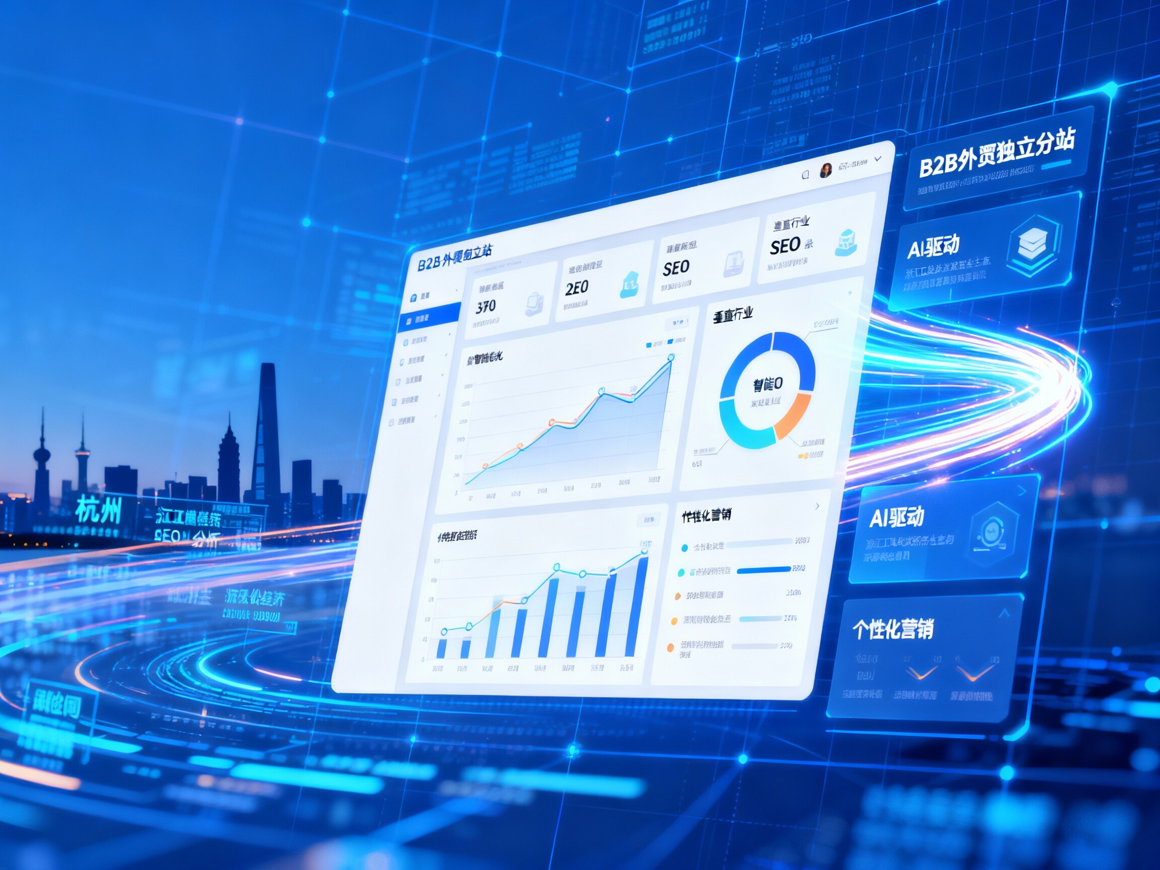 ​浙江外贸独立站：赋能数字经济高地，打造垂直行业高转化品牌出海利器！
