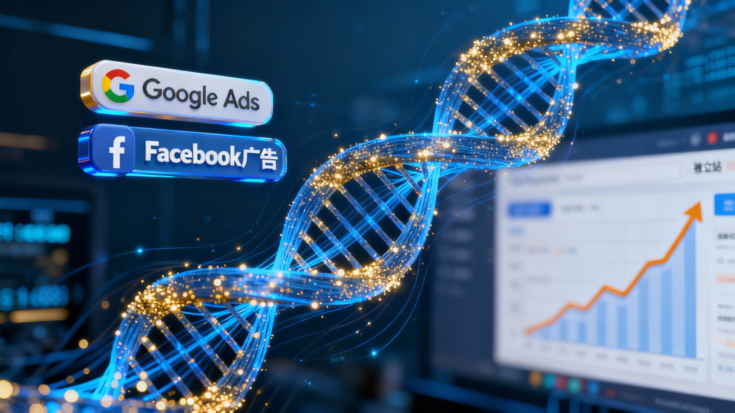 Google Ads + Facebook广告双引擎投放 独立站转化率提升80%的秘密