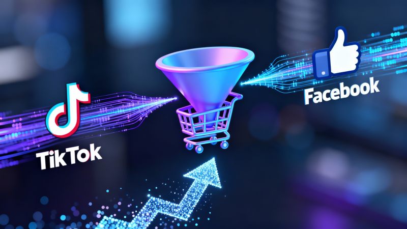 TikTok+Facebook广告组合拳 打通独立站增长闭环