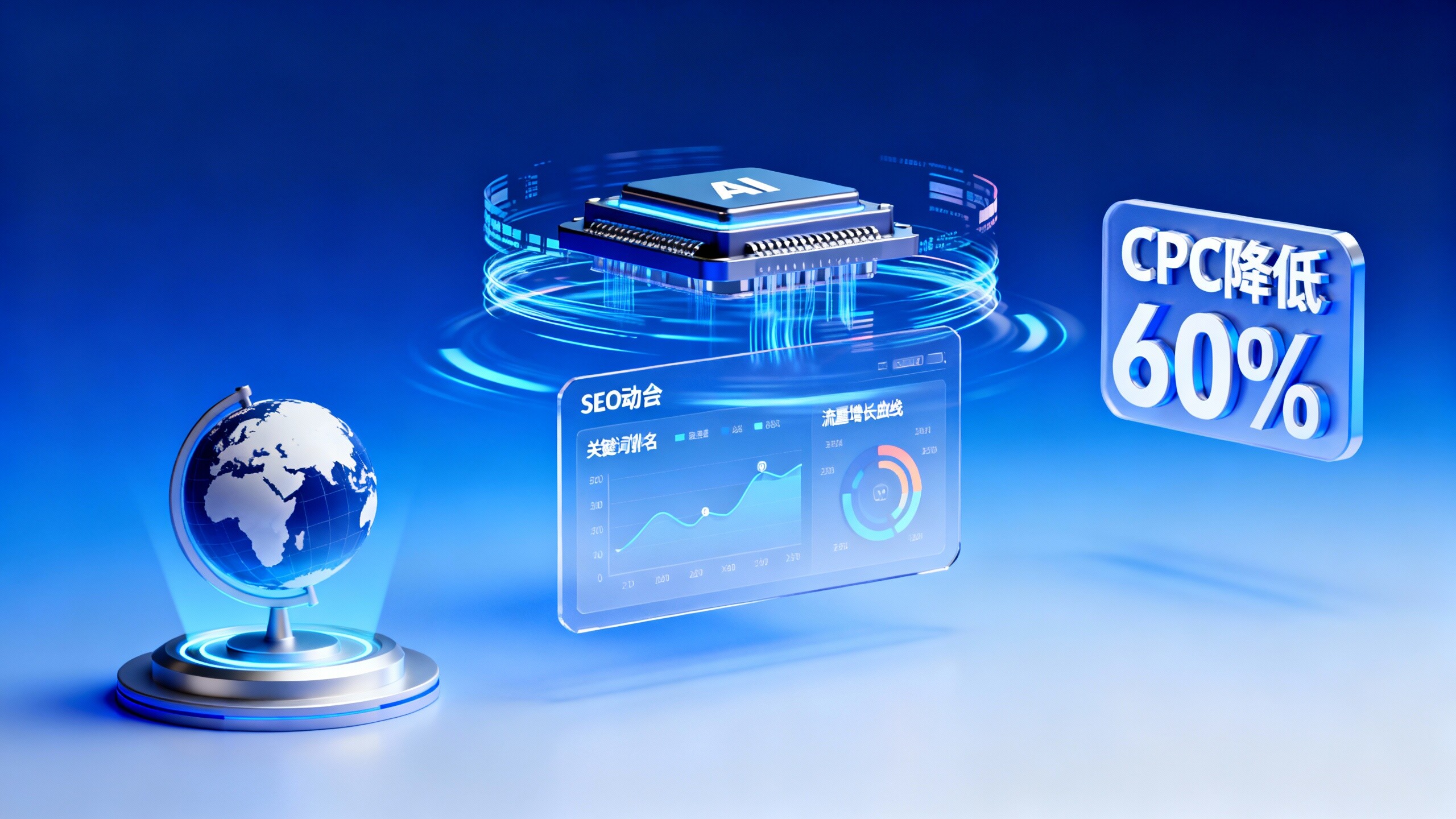 案例分享：如何通过AI广告智能SEO优化服务将获客成本降低60%