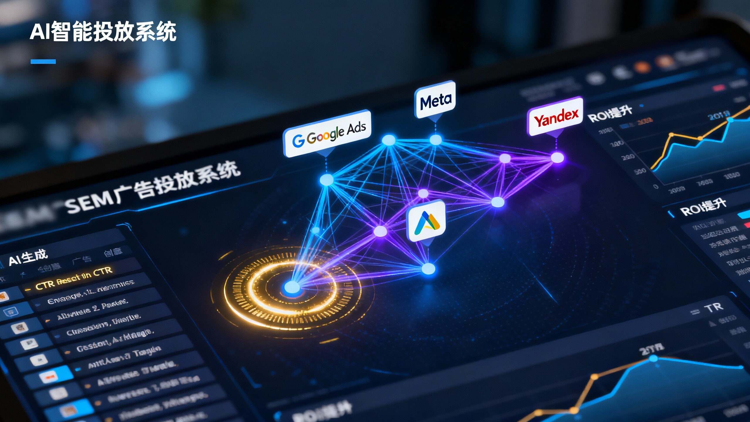 AI+SEM广告智投营销系统如何实现投放效率翻倍？